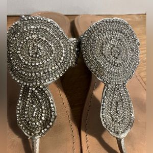 Size 10. Coconuts needed sandals.